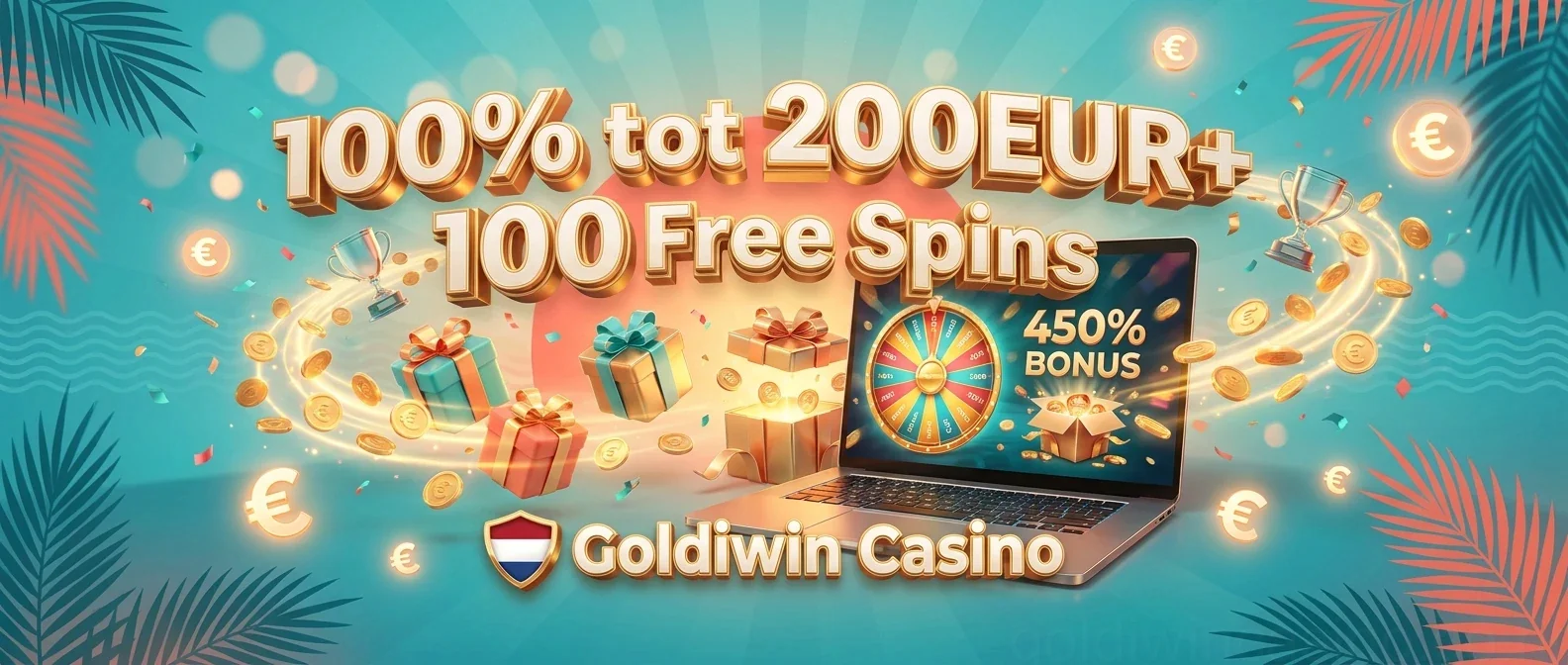 100% tot 200 EUR+ 100 Free Spins